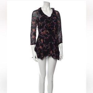 Idol silk mini dress size 34